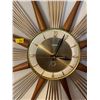 Image 2 : Mid-Century Modern Teak Snider Wall Clock