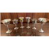 Image 1 : Assorted Collection Of Birks Prim Rose Silver Plated Globlets 5.5H