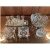 Image 1 : Assorted Crystal & Glassware - Serving Bowl, Candy Dishes, Shot Glasses & More