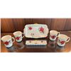Image 1 : Assorted Collection Of Royal Albert Poinsettia Fine Bone China - 2 Serving Dishes Not In Picture