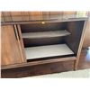 Image 4 : Deilcraft Mid Century Modern Teak Hutch With Glass Top 60Lx17Dx30H