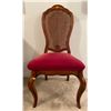 Image 1 : Vintage Cherry/Oak Round Back Hardwood Chair 44H