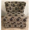 Image 1 : Vintage Armless Accent Chair  25Lx29Dx28H