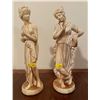 Image 1 : Matching Set Of Porcelain Figurines - Grecian Themed 11H