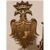 Image 2 : Inside Home Decor - Set of Coat Of Arms; Lion Wall Plaque & Double Headed Eagle Plaque 10Lx14H