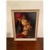 Image 1 : Soldier of Rome Acrylic on Canvas Painting in Frame 21L x 27H