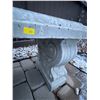Image 2 : Outdoor Cement Decorative Garden Bench 39Lx15Dx16H - Bricks Not Included