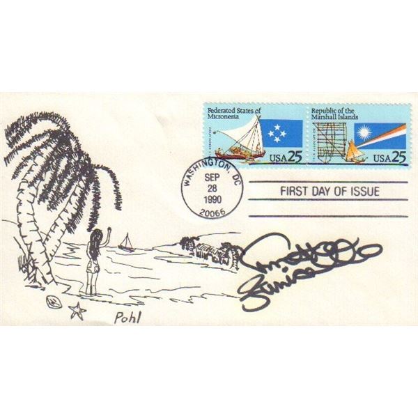 Annette Funicello signed original FDC