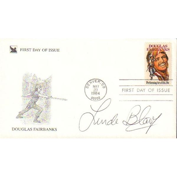 Linda Blair signed original FDC