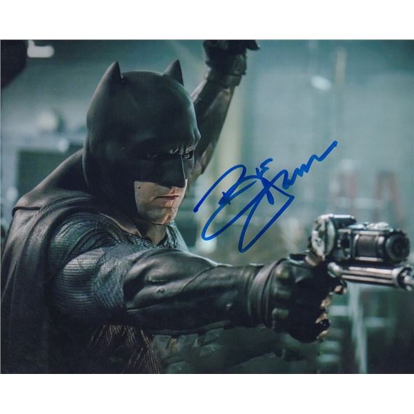 Ben Affleck signed photo Batman