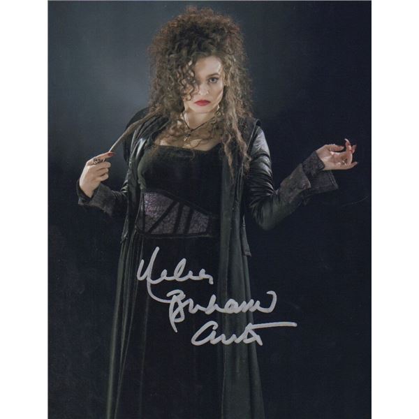 Helena Bonham Carter signed photo Harry Potter