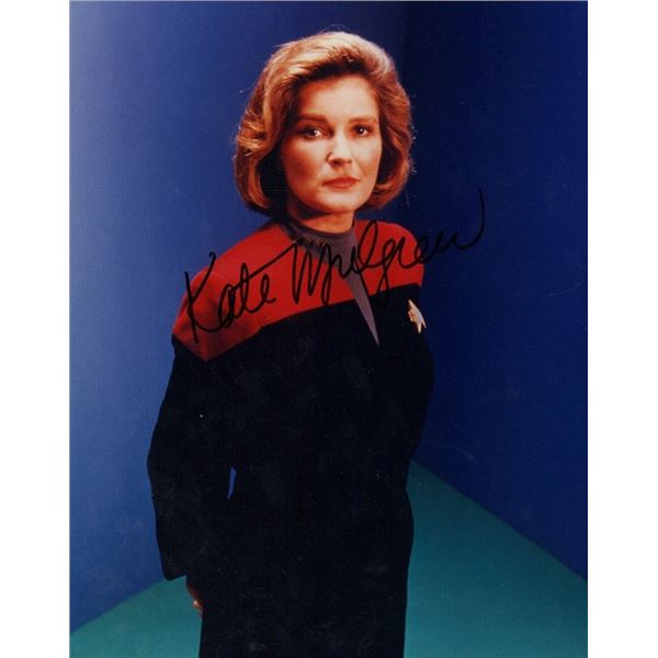 Kate Mulgrew signed photo Star Trek