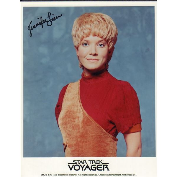 Jennifer Lien signed photo Star Trek