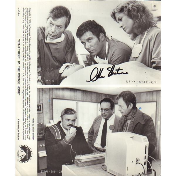 William Shatner signed still Star Trek
