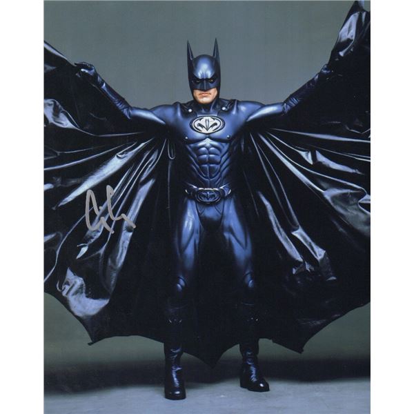 George Clooney signed photo Batman