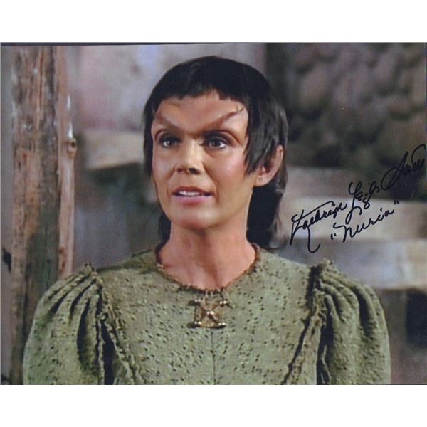 Katharine Leigh Scott signed Star Trek photo