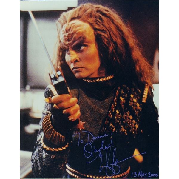 Mary Kay Adams signed Star Trek photo