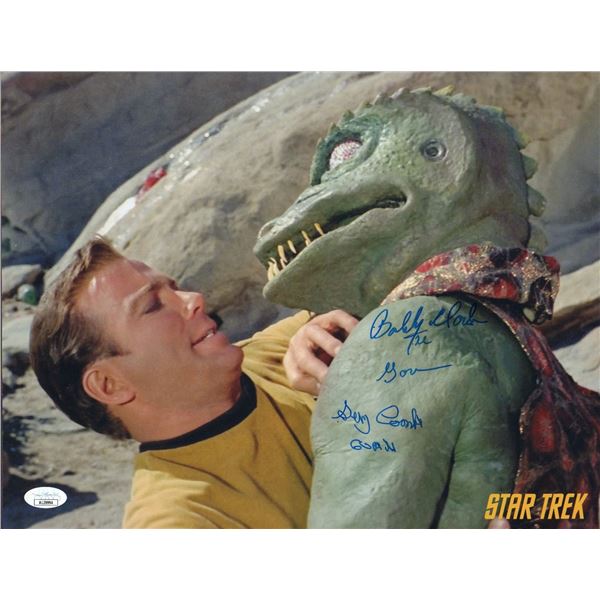 Bobby Clark/Gary Combs signed photo the Gorn JSA