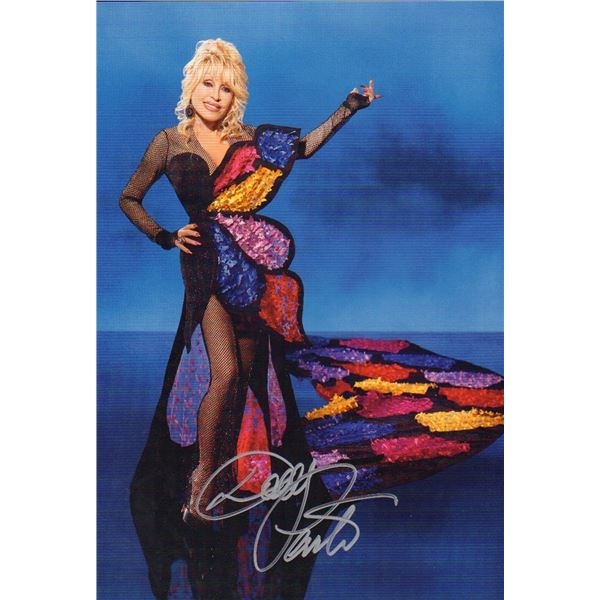 Dolly Parton signed photo