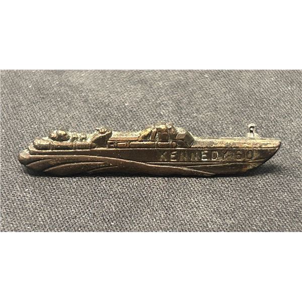 John F. Kennedy Rare owned PTBoat pin
