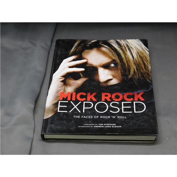 Mick Rock Exposed Faces of Rock N Roll Coffee Table Art Photography Book