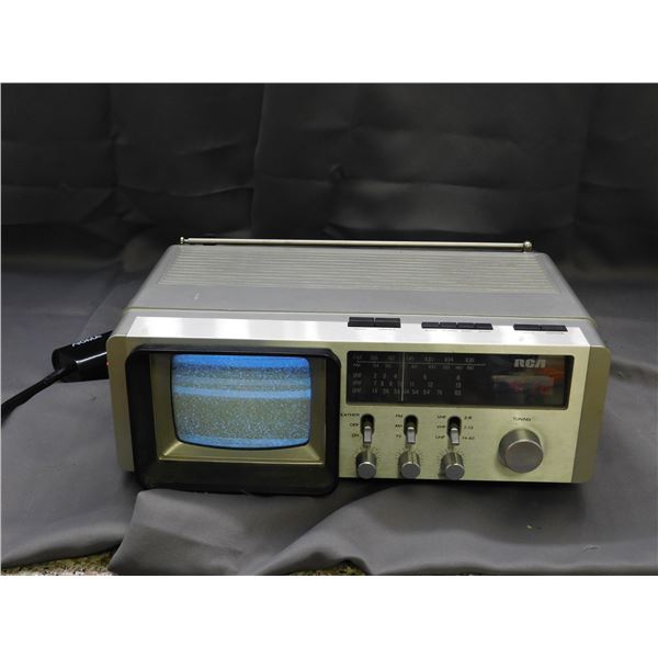 RCA Portable Television and Radio