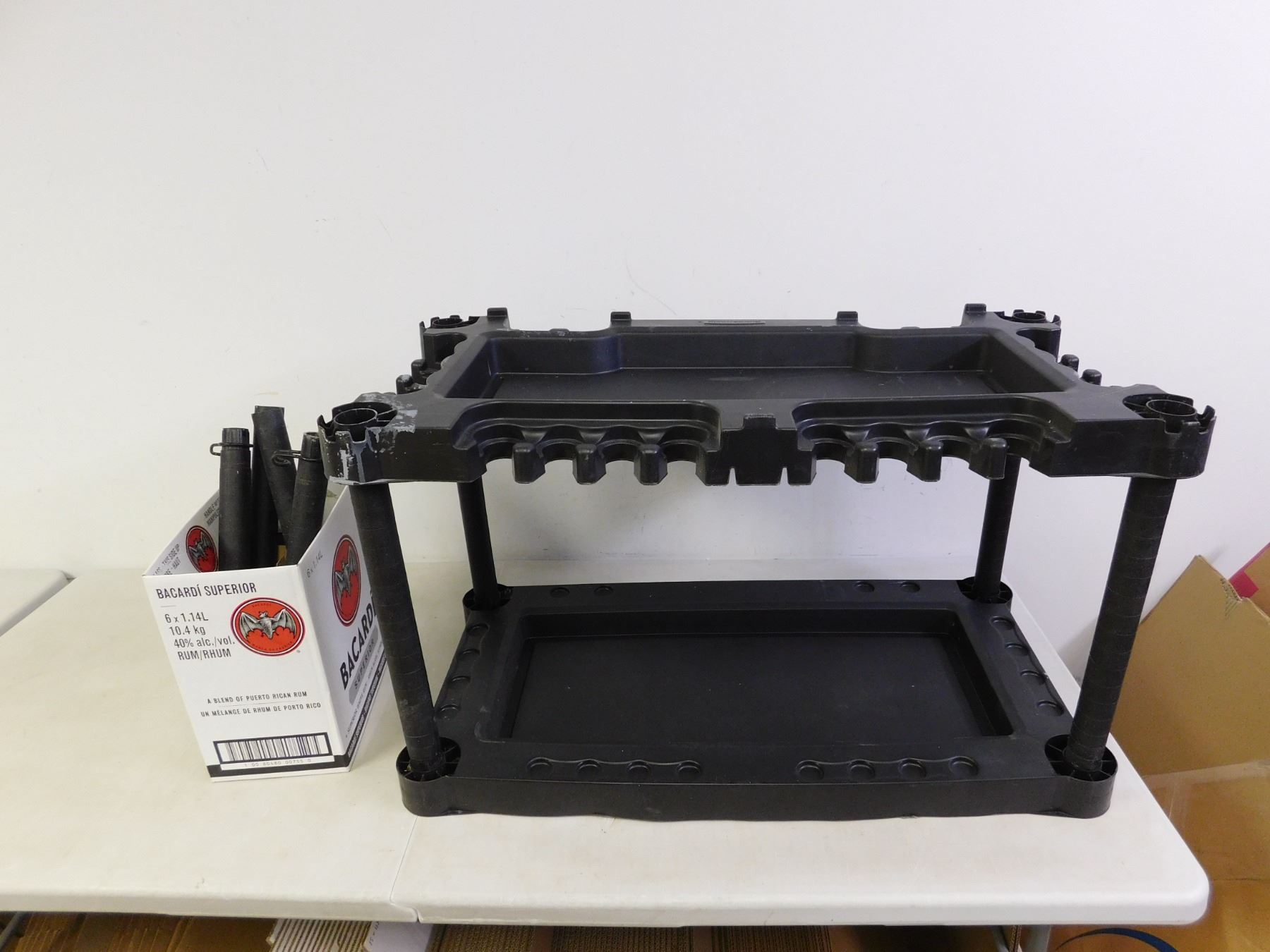 Rubbermaid 2 Tier Garden Tool Organizer