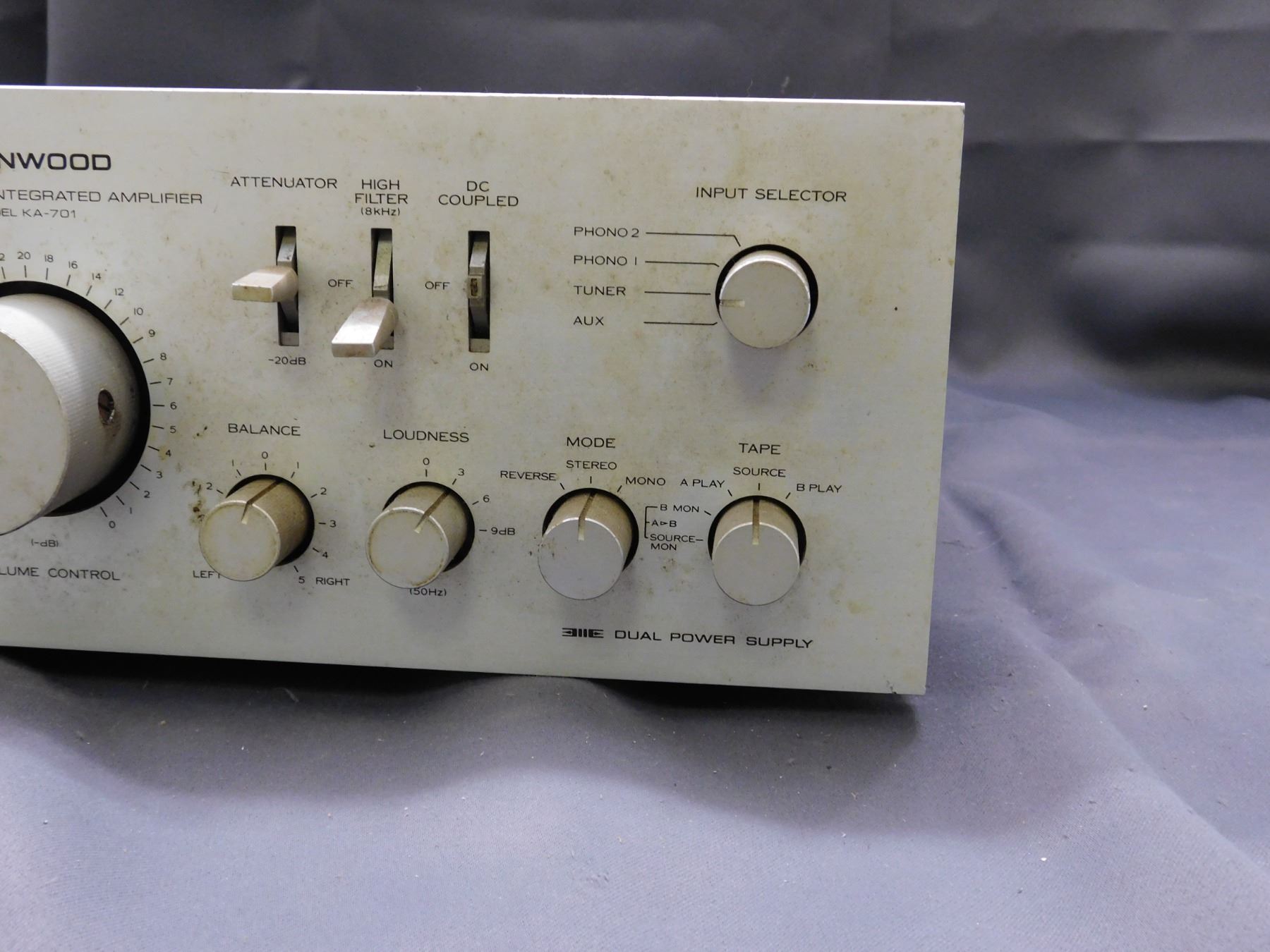 KENWOOD X502-1 Amplificateur de puissance mono-canal