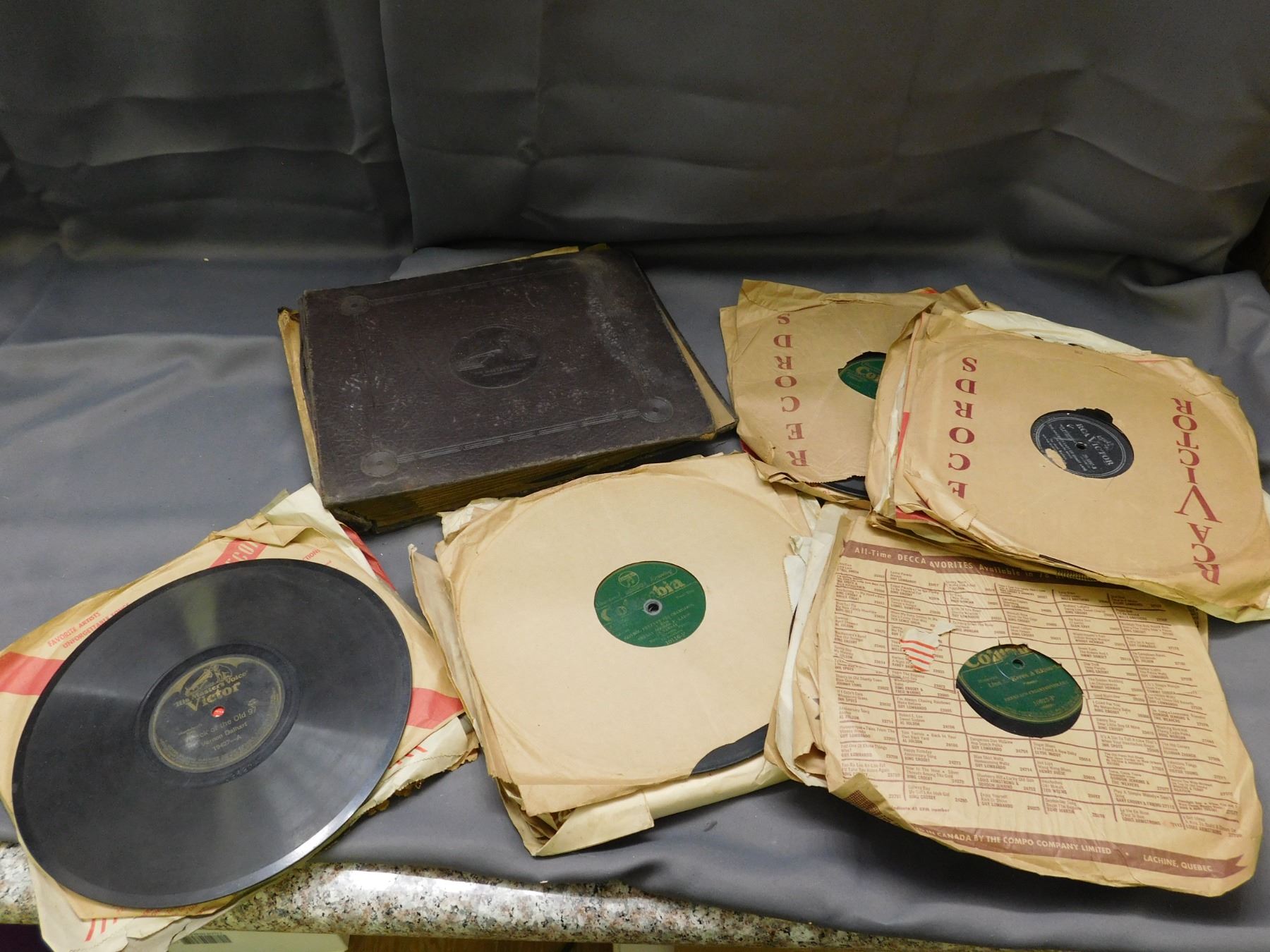 40+ Vintage 78 Records