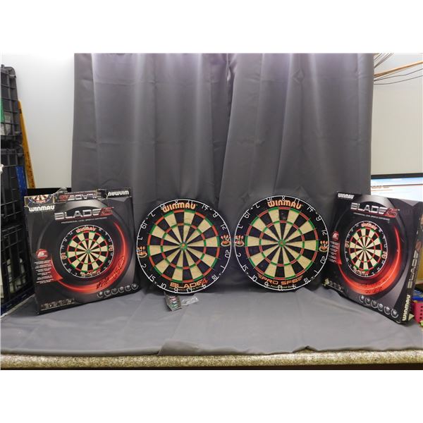 Winmau Blade 5 Professional Level Dartboards Lot of 2 *used*