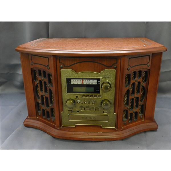 Wooden Music Center with Recordable CD Player Model ITRR-501 Innovative Technology