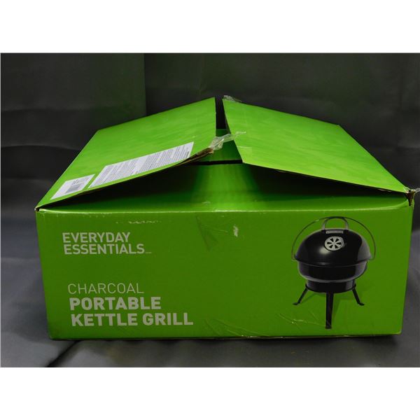 Everyday Essentials Charcoal Portable Kettle Grill