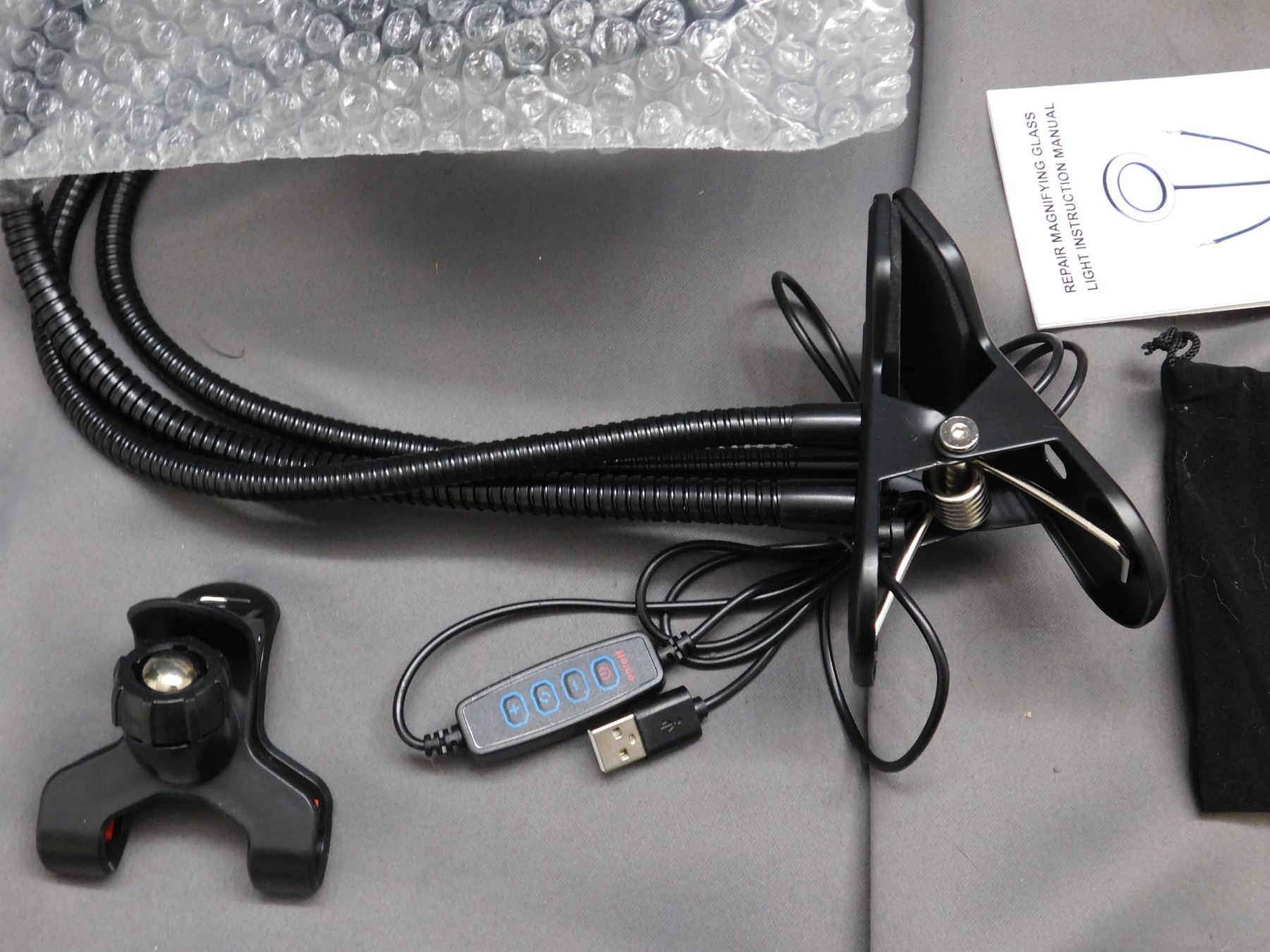 LED Desktop Magnifier 160mm