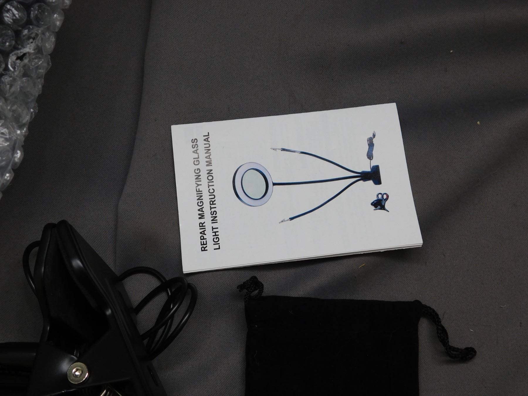 LED Desktop Magnifier 160mm