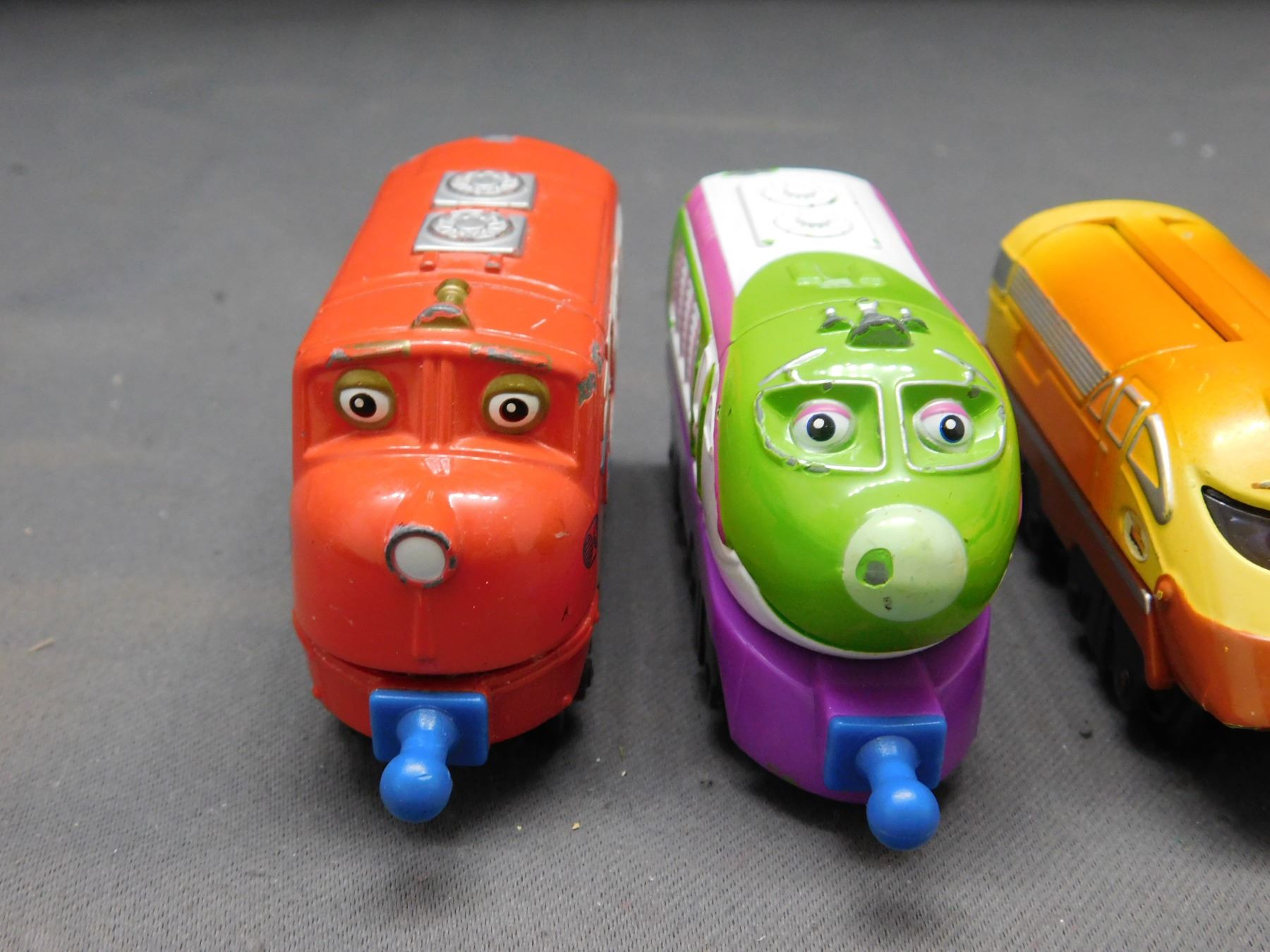 Lot of 7 Chuggington Ludorum PLC Learning Curve Trains