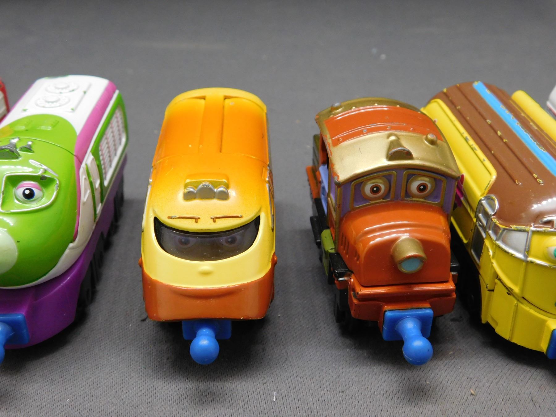 Lot of 7 Chuggington Ludorum PLC Learning Curve Trains