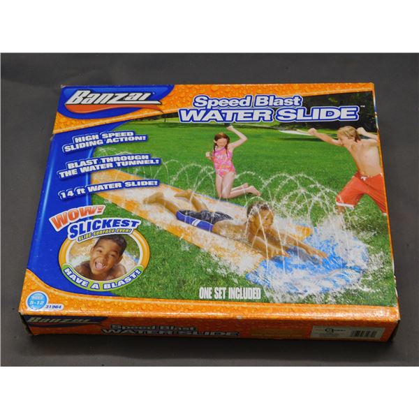 Banzai Speed Blast Water Slide NEW