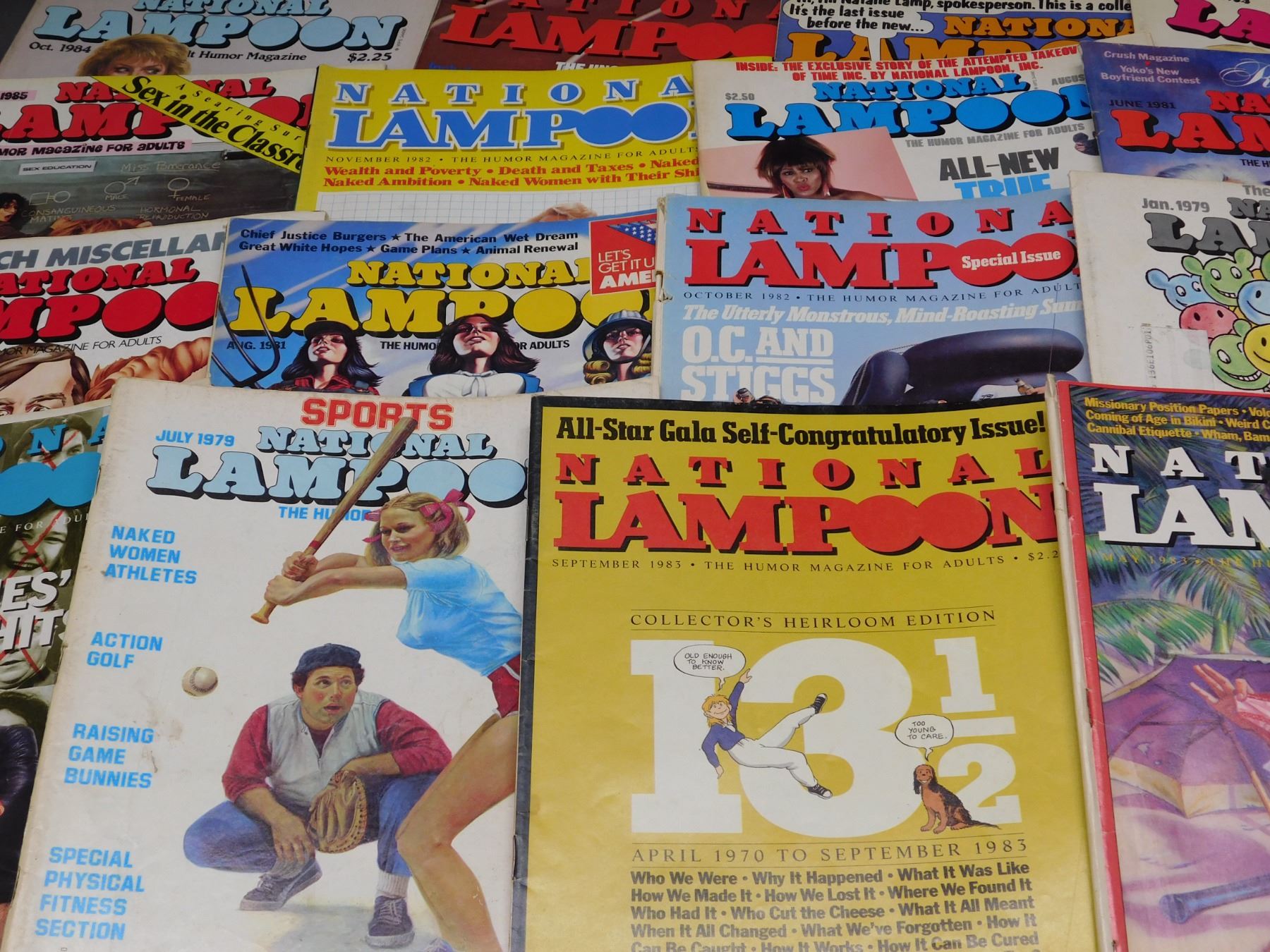 25 Vintage National Lampoon Adult Humour Magazine 1970s 80s