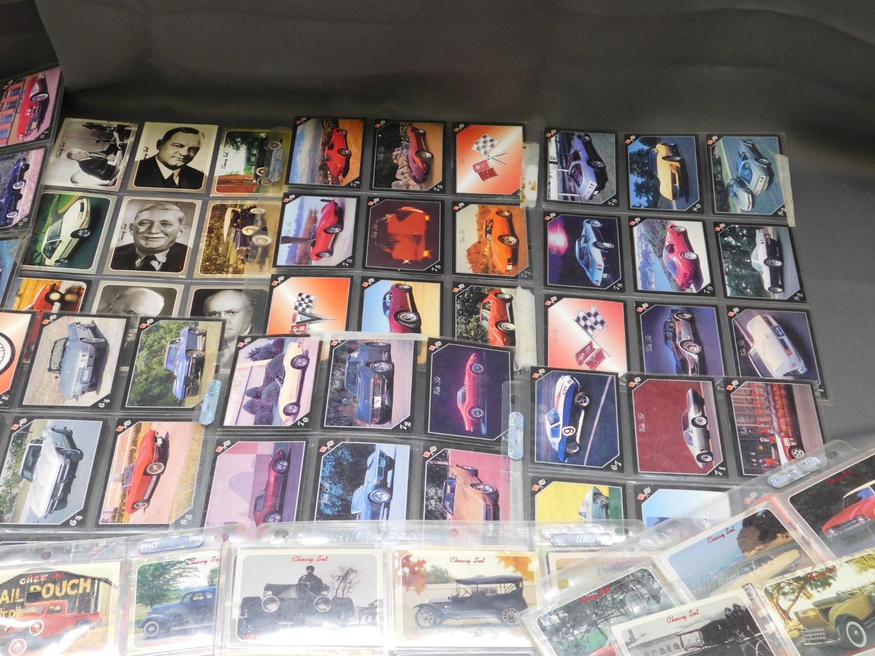 Used Car Card Over 180 Classic Cars Cards, Corvette, Chevy, Vette