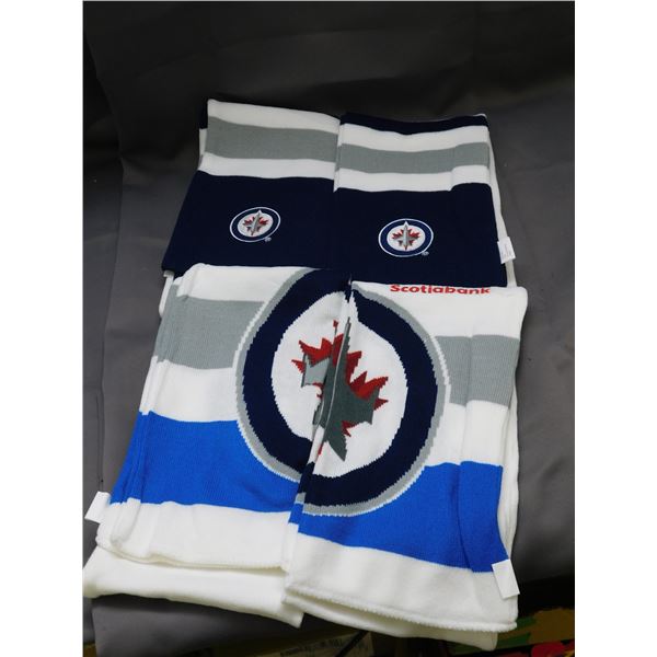 4 wpg Jets  new  Scarfs