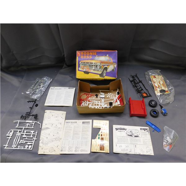 Vintage amt Boonie Boss Ford Custom Pickup T412 Model Kit
