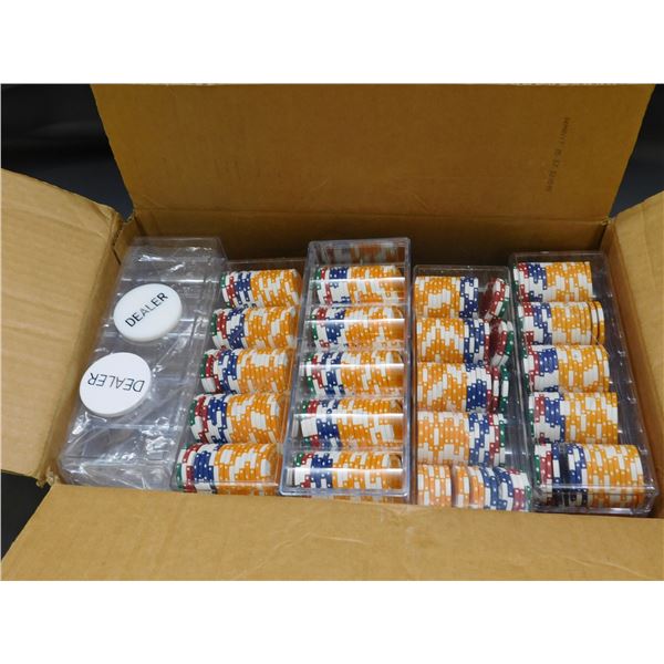Box of Poker Chips *written on*