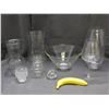 Image 2 : Lot of Glass Vases, Candle Holders
