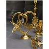 Image 2 : Lot of Assorted Home Decor Partylite Candleholders Gold Tone, Floral Centerpiece Candelabra, Etc