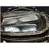 Image 7 : Queen Anne Silverplate Tableware, HUGO Trays, Mayell EP Butter Dish