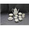 Image 1 : Kahla Konitz Germany Espresso Coffee Service Set Pot, 6 Cups and Saucers, Cream and Sugar