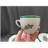 Image 2 : Lot of 31pcs Spode England Christmas Tree Tea / Dinner Pieces