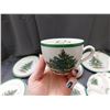Image 3 : Lot of 31pcs Spode England Christmas Tree Tea / Dinner Pieces