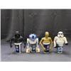 Image 1 : Lot of 4 1990s Taco Bell / Pepsi Star Wars Cup Toppers and Cups