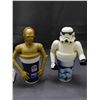 Image 2 : Lot of 4 1990s Taco Bell / Pepsi Star Wars Cup Toppers and Cups